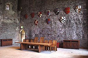 Caerph great hall