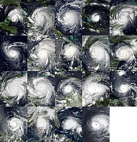 Category 5 Atlantic hurricanes 1980-present