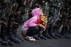 Child's Faith to Santo Niño