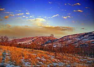 Blue Mountain near Palmerton