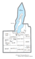 Grand Traverse County, MI census map