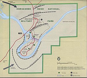 Horseshoe bend map