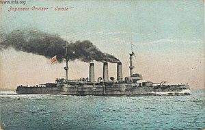 Japanese cruiser Iwate 2