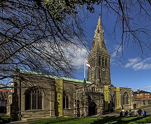 Leicester Cathedral exterior