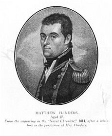 Matthew Flinders aged 27