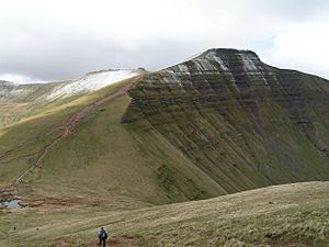 Pen y Fan from Cribyn