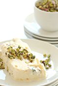 Pistachio nougat icecream