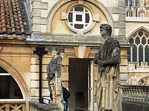 Romanbathsstatues