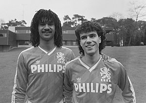 Ruud Gullit en Peter Bosz