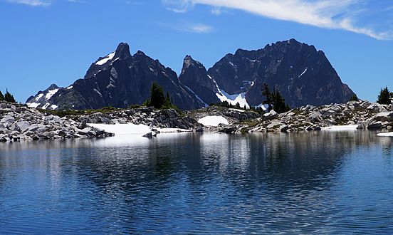 Summit Chief from Tank Lake