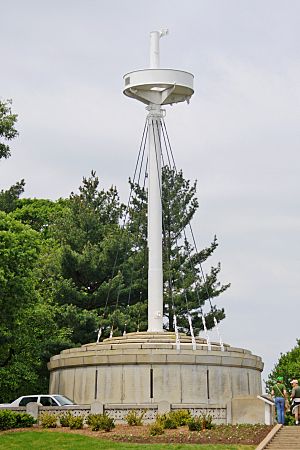 USS Maine Mast