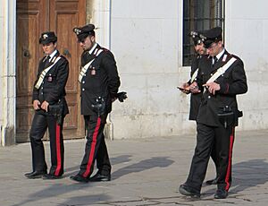 Walking Carabinieri