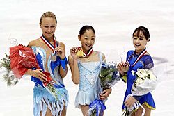 2007 JGP USA Ladies Podium