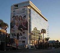 Andaz West Hollywood hotel on Sunset Boulevard in West Hollywood, California