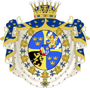 Blason de Victoria de Suède