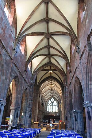 Ceiling. St Mary's Church, Haddington