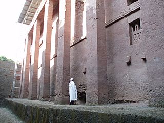 Ethiopie Lalibela Bet Medhane Alem