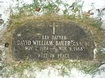 Bauer's grave marker