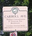 Historic Sign at Carroll Ave., Los Angeles