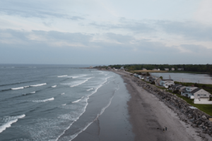 Jenness State Beach at sunset