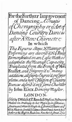 John Essex Dance frontispiece