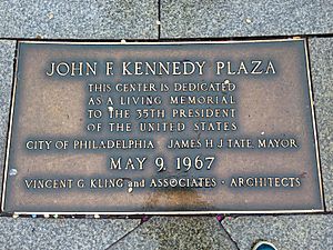 LOVE Park Plaque