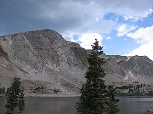 Lake Marie and Snowy Range