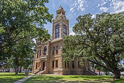 The Llano County Courthouse in Llano