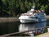 MS Suometar in Kalkkinen Canal