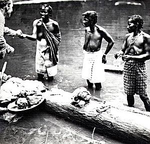 Maroon women with washing Suriname River 1955