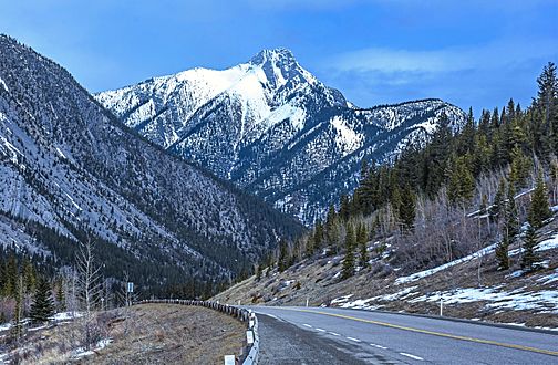 Mary Barclay's Mountain from road