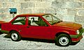 Opel Corsa 2 door notchback