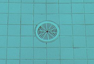 Pool drain (view)