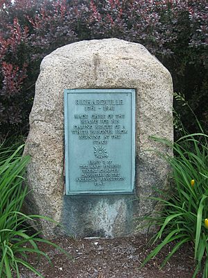 Richardville grave at Immaculate Conception Cathedral