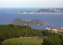 Somes Island from Normandale