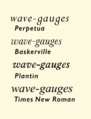 Times ancestors italic