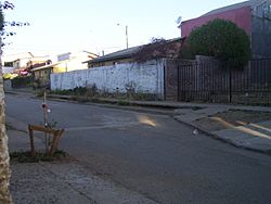 Houses in the Los Navegantes neighbourhood.