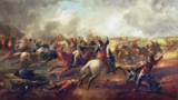 The battle of Marston Moor, the English civil war.