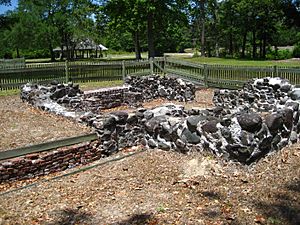 Brunswick Town ruins