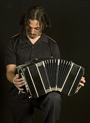 Buenos Aires - Bandoneon tango player - 7435