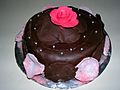 Cake with rose 2