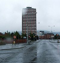 Divis tower falls road belfast