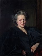 Elizabeth Garrett Anderson (1900 painting after John Singer Sargent)