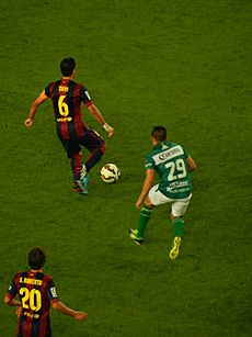 FC Barcelona - Club León (Trofeu Joan Gamper 2014) 04