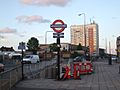 Gants Hill stn southwest entrance