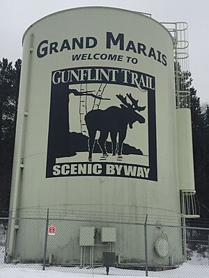 Gunflint trail water tower