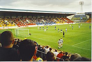 Inside McDiarmid Park