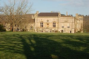 Lacock Abbey from the west