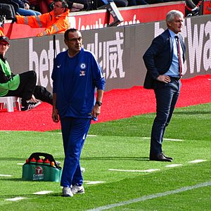 Maurizio Sarri Mark Hughes