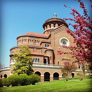 Monastery of Immaculate Conception at Easter